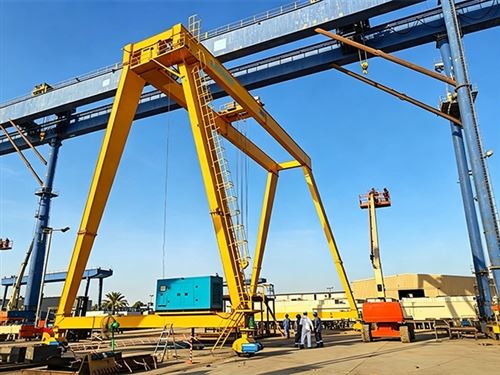UAE 30-Ton RTG Crane Installation Case